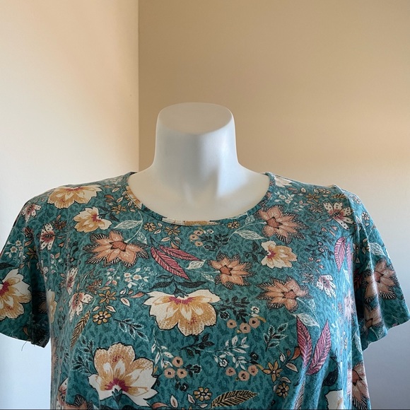 Alkamy Blue Flutter Sleeve Tee - Picture 2 of 7